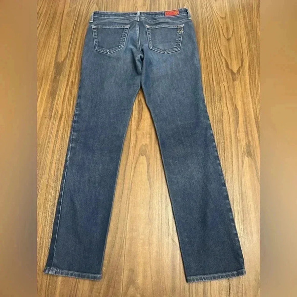 AG Adriano Goldschmied Jeans The Stilt Cigarette Leg Dark Wash Denim Women’s 28R - Picture 16 of 16